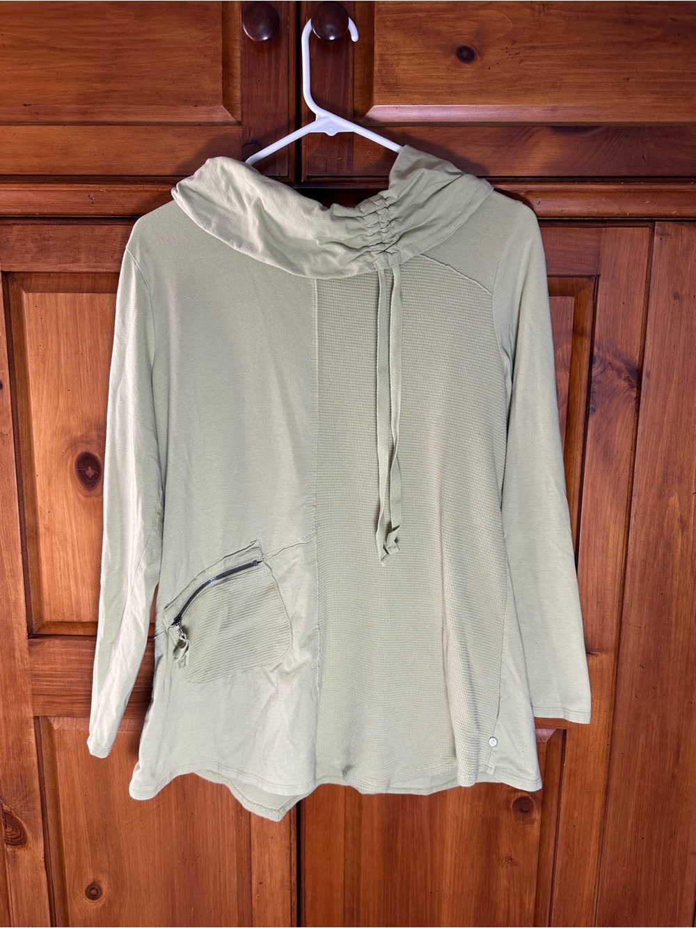 neon buddha Light Green Women's Pullover Top